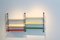 Vintage Industrial Metal Multicolored Modular Wall Unit, 1950s, Image 7