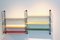 Vintage Industrial Metal Multicolored Modular Wall Unit, 1950s, Image 5