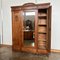 Antique Art Nouveau Wardrobe with Mirror in Oak, 1910, Image 19