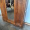 Antique Art Nouveau Wardrobe with Mirror in Oak, 1910, Image 14