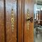 Antique Art Nouveau Wardrobe with Mirror in Oak, 1910, Image 6