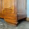 Vintage Art Deco Wardrobe with Mirror in Oak, 1930, Image 8