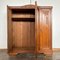 Vintage Art Deco Wardrobe with Mirror in Oak, 1930, Image 12