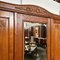 Vintage Art Deco Wardrobe with Mirror in Oak, 1930, Image 5