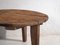 Vintage Round Side Table, 1920, Image 5