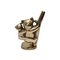 Vintage Koala Statue aus Messing, 1950er 3