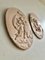 Large Medallions with Putti in Plaster, 1950s, Set of 2, Image 2