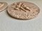 Large Medallions with Putti in Plaster, 1950s, Set of 2, Image 3