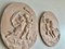 Large Medallions with Putti in Plaster, 1950s, Set of 2, Image 5