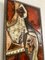 Enameled Lava Wall Plaque by Jean Jaffeux, 1960s, Image 2