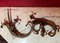 Medieval Iron Torch Wall Sconce, Tuscany, Italy, 13th Century, Image 10