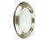 Miroirs Ronds en Laiton et Métal Plaqué Nickel, 1960s, Set de 2 5