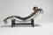 LC-4 Giraffe Chaiselongue aus Leder & Metall von Le Corbusier für Cassina, 1980er 5