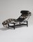 LC-4 Giraffe Chaiselongue aus Leder & Metall von Le Corbusier für Cassina, 1980er 19