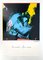 Color Offset Poster with the Portrait of Hermann Hesse by Andy Warhol for Suhrkamp Verlag, Germany, 1986, Image 1