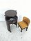 Silvi Vanity Table on Wheels and Chair from Studio Kastilia, 1970s, Set of 2 5