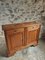 Französisches Art Deco Sideboard aus Eiche mit Schubladen und Türen, 1930er 1