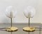 Murano Glas Tischlampen im Stil von Venini, 1970er, 2er Set 1