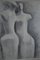 Gérard Ramon, Formes sculpturales, 1950er, Papier, gerahmt 2