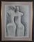 Gérard Ramon, Formes sculpturales, 1950er, Papier, gerahmt 11