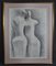 Gérard Ramon, Formes sculpturales, 1950er, Papier, gerahmt 1