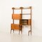 Scandinavian Ergo Modular Wall Unit with Hidden Desk in Teak by John Texmon, Norway, 1960s 4