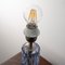 Murano Glass Table Lamp with Blue Color, Italy, 1980s 9