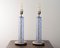 Murano Glass Table Lamp with Blue Color, Italy, 1980s 6
