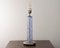 Lampada da Tavolo in Vetro di Murano Colore Blu, Italia, anni '80, Immagine 2