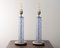 Murano Glass Table Lamp with Blue Color, Italy, 1980s 3