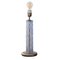 Murano Glass Table Lamp with Blue Color, Italy, 1980s 1