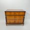 Biedermeier Commode in Cherry Veneer and Brass, 1820, Image 4
