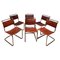 Vintage Cognac S33 Chairs by Mart Stam for Thonet, 1980s, Set of 6, Image 1