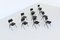 Vintage Model S17 Stacking Chairs, 1960, Set of 10 5