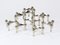 Large Sculptural Stackable Candleholders with Candles, 1960s, Set of 20, Image 7