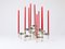 Large Sculptural Stackable Candleholders with Candles, 1960s, Set of 20, Image 4