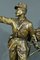 The Defense of the Flag in Bronze by C. Anfrie, Late 19th Century 7