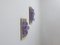 Sculptural Poliarte Murano Glass Wall Sconces, 1970s, Set of 2 10