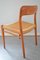 Danish Model 75 Teak Chair by Niels O. Møller for JL Moller, 1950s 6