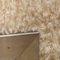White Fur and Steel Bench 13