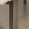 White Fur and Steel Bench 21