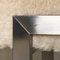 White Fur and Steel Bench 10