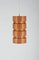Swedish T368 Pendant Lamp attributed to Hans-Agne Jakobsson for Hans-Agne Jakobsson AB Markaryd, 1960s, Image 1