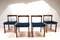 Tectonia Dining Chairs by Jussi Peippo for Asko Finland, 1960s, Set of 4, Image 18