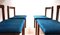 Tectonia Dining Chairs by Jussi Peippo for Asko Finland, 1960s, Set of 4, Image 11