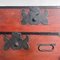 Antique Japanese Tansu Storage Cabinet with Secret Compartment, 1900s, Image 4