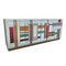 Sideboard with 4 Glass Doors, 1980s 5