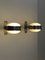 Sergio Mazza zugeschriebene Gamma Wandlampen für Artemide, Italien, 1960er, 2er Set 5