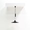 Lampe Ajustable en Hauteur en Métal Noir, 1950s 2