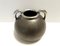 Vase Art Déco en Laiton Argenté Bruni, Italie, 1940s 5